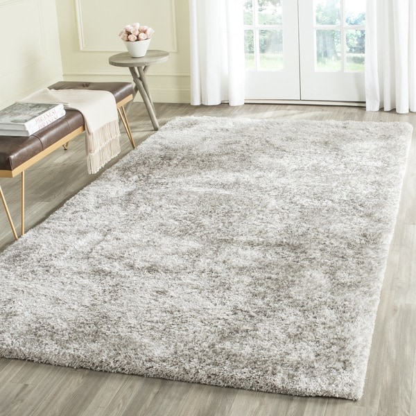 Safavieh Handmade South Beach Ice Polyester Rug - 8' x 10'