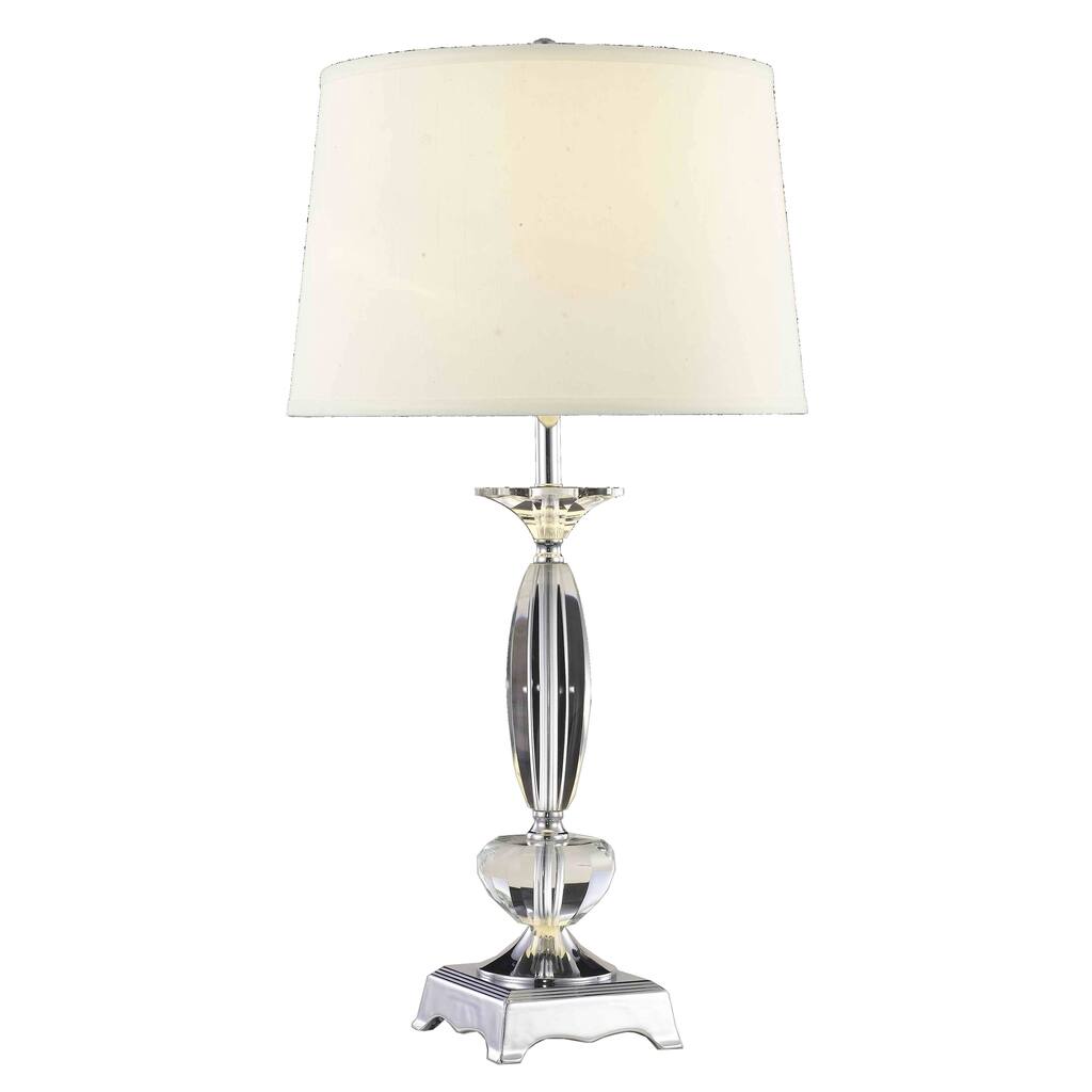 Somette Poise Crystal Table Lamp