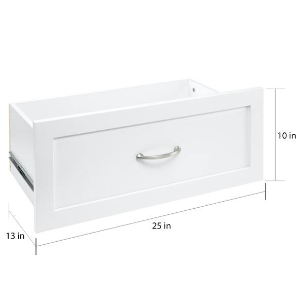 Shop Closetmaid Suitesymphony 25 W X 10 H Drawer Free Shipping