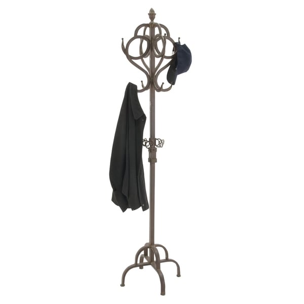 bronze coat rack