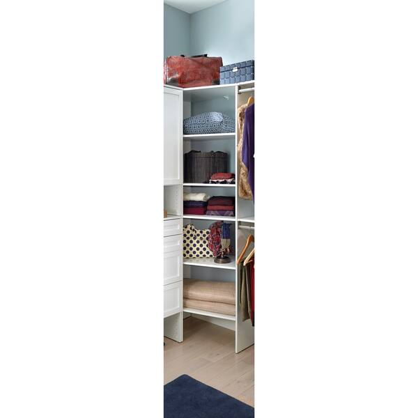 Shop Closetmaid Suitesymphony 25 Inch Closet Tower Corner Unit