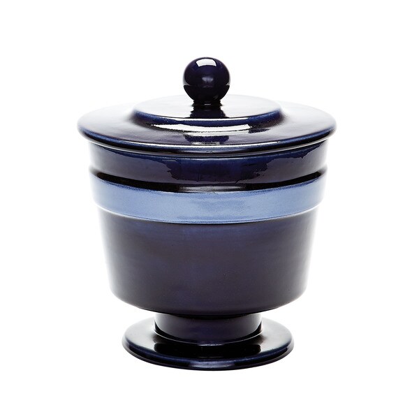 Dimond Home Navy And Denim Polar Vase (Medium)