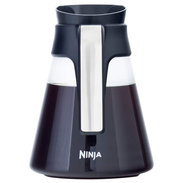Ninja Coffee Bar Coffee Bar w/Glass Carafe, Frother & 100 Recipe Cookbook  CF080W 