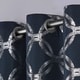 preview thumbnail 12 of 33, Exclusive Home Modo Metallic Geometric Grommet Top Curtain Panel Pair