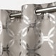 preview thumbnail 31 of 33, Exclusive Home Modo Metallic Geometric Grommet Top Curtain Panel Pair