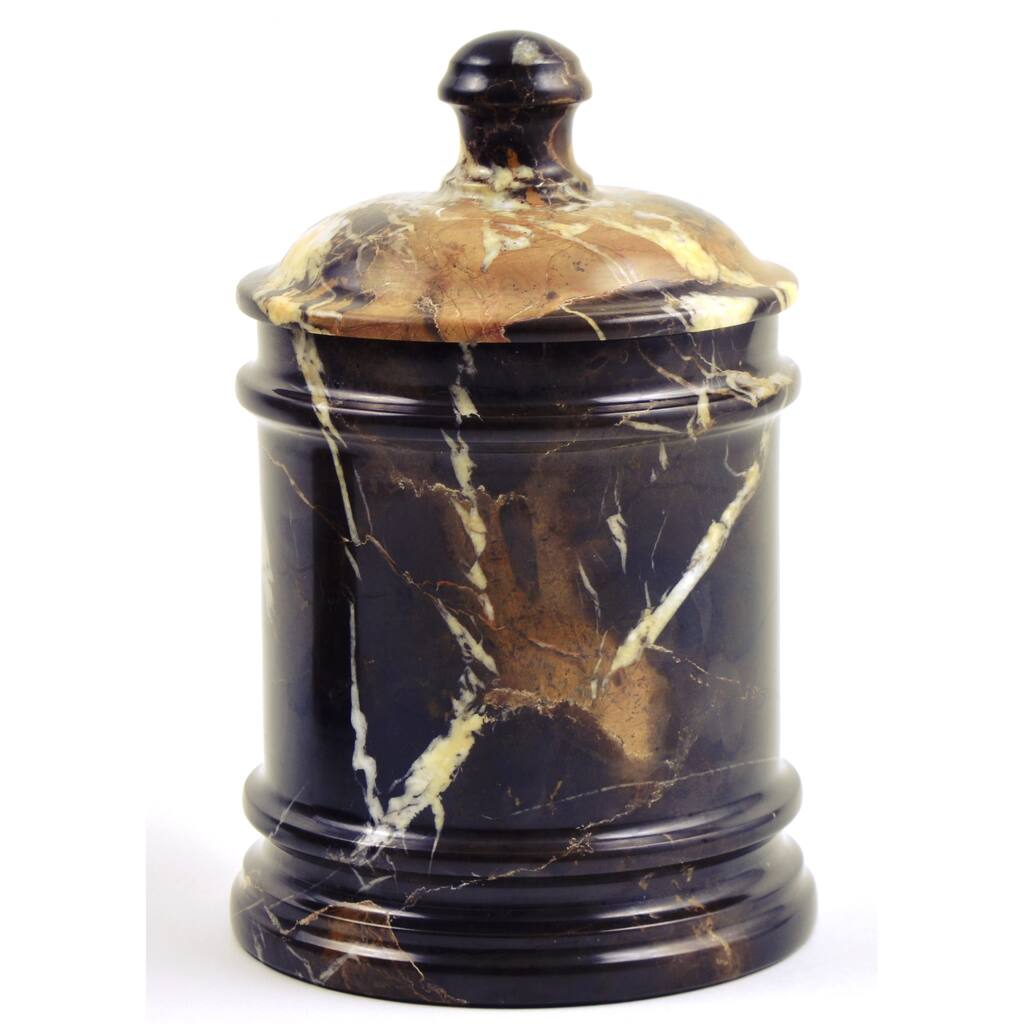 Nature Home Decor Michaelangelo Marble Classic 8-inch Kitchen Canister