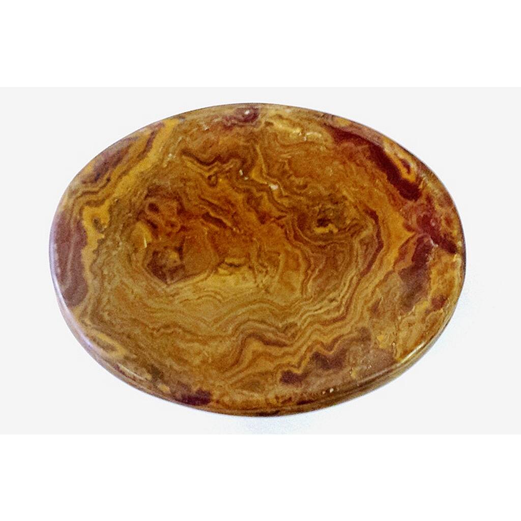 Nature Home Decor Multi Brwon Onyx 16-inch Lazy Susan