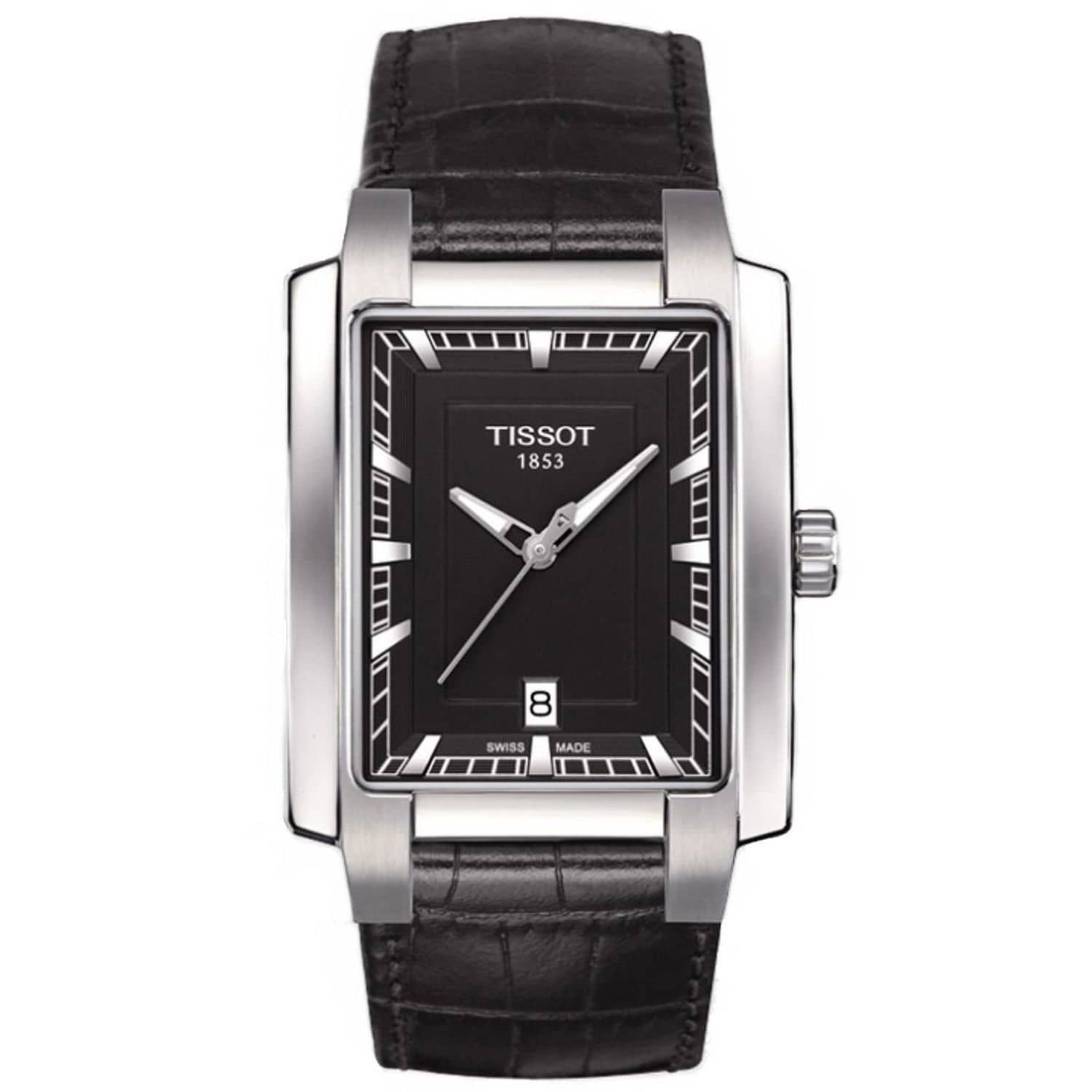 Черные прямоугольные часы. Tissot t061.510. Часы Tissot t-trend TXL. Tissot TXL T061.717.16.051.00. Швейцарские часы мужские наручные тиссот.