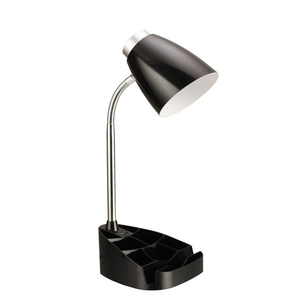 Limelights Gooseneck Organizer Desk Lamp with Device Holder. Opens flyout.