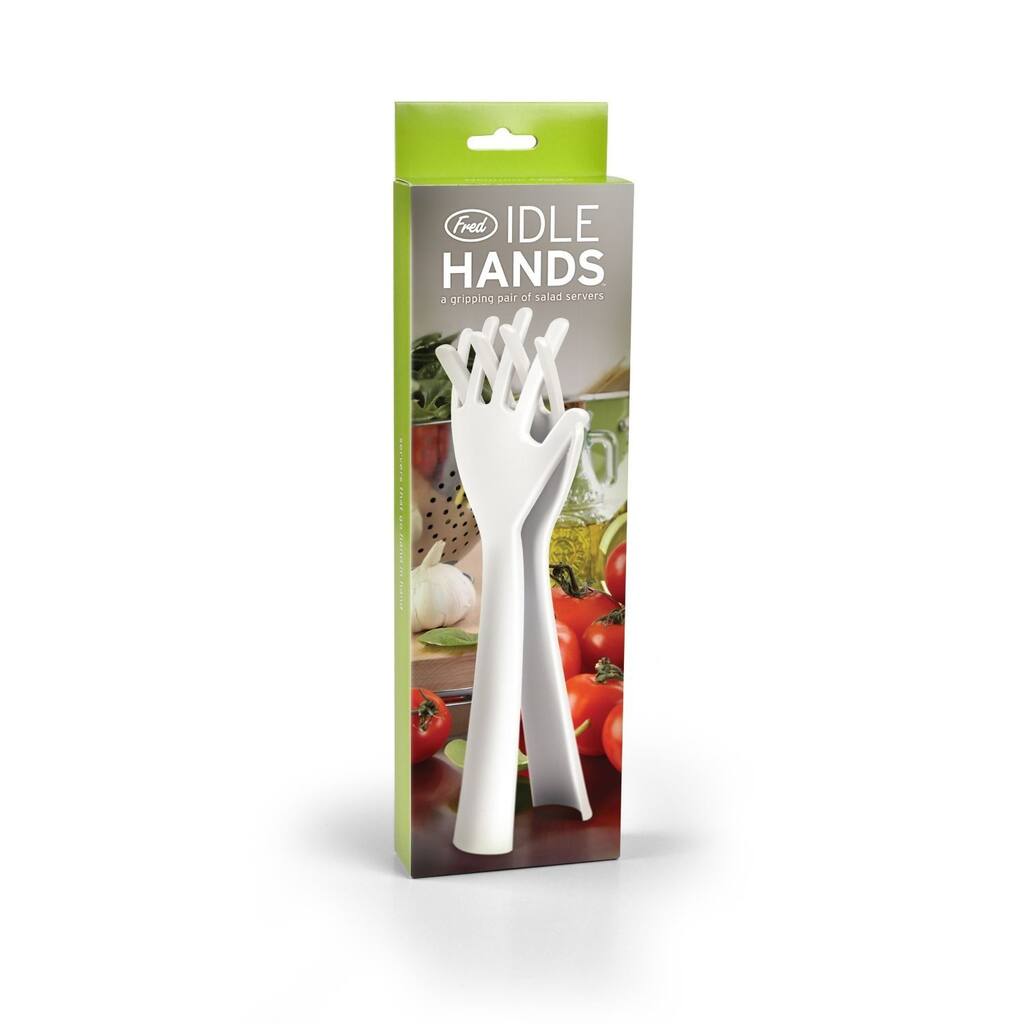 Fred and Friends Idle Hands Salad Tongs