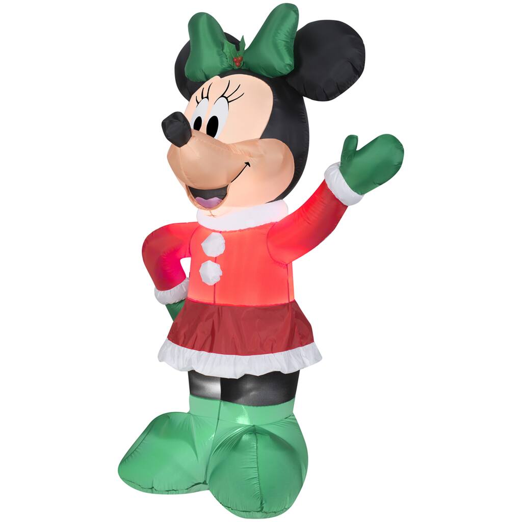 Holiday Minnie Indoor/ Outdoor Inflatable