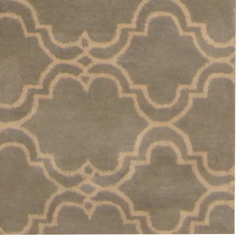 Handmade Tibetan Wool Runner (India) - 2'3 x 12'