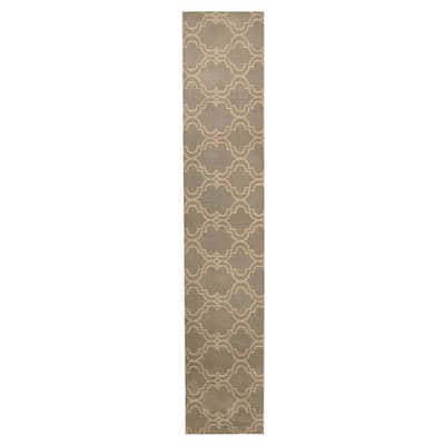 Handmade Tibetan Wool Runner (India) - 2'3 x 12'
