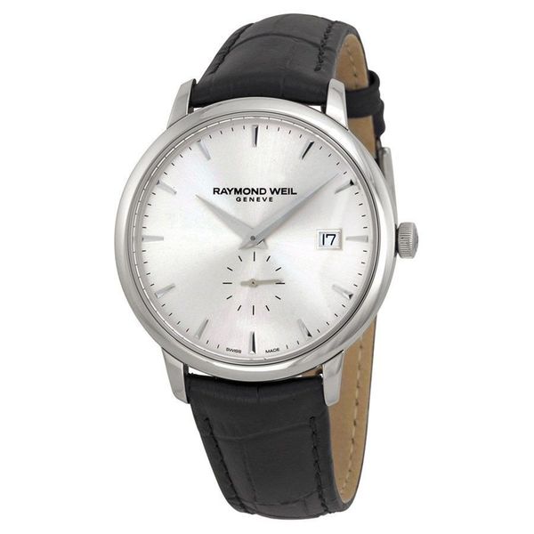 Raymond Weil Men's 5484-STC-65001 'Toccata' Black Leather Watch