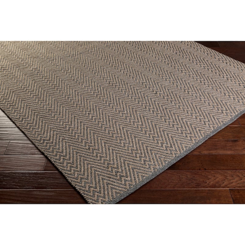 Hand-Woven Bromley Chevron Area Rug
