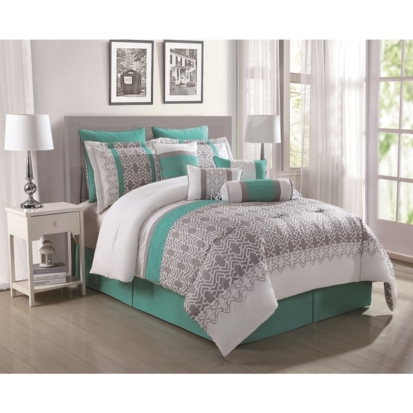 Luna 10-piece Reversible Comforter Set - Free Shipping Today ...