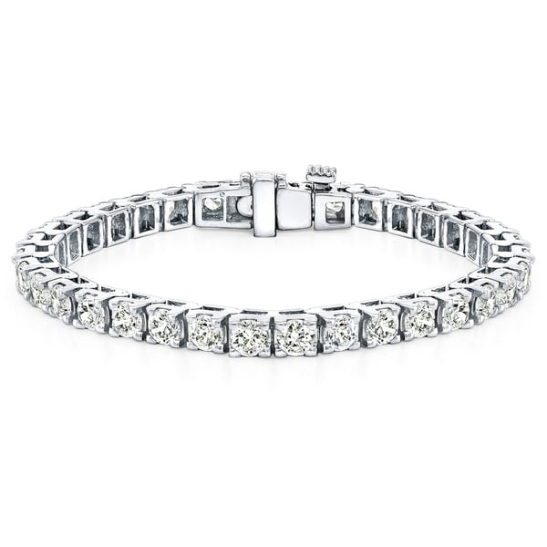 12 ct diamond tennis bracelet