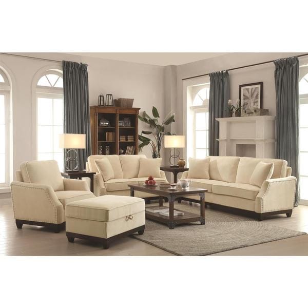 Shop Azaiah Living Charcoal, Beige Room Set Free Shipping Today