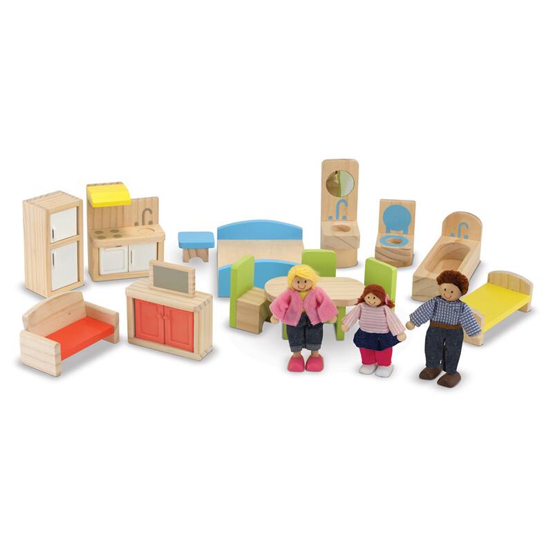 Melissa & Doug Hi-Rise Dollhouse