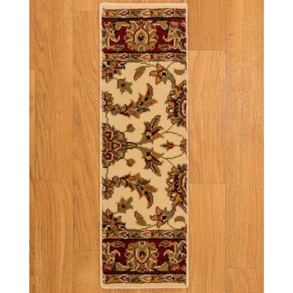 Natural Area Rugs Sydney Cream Polypropylene Stair Treads (Set of 13) - 13PC (9" x 29")