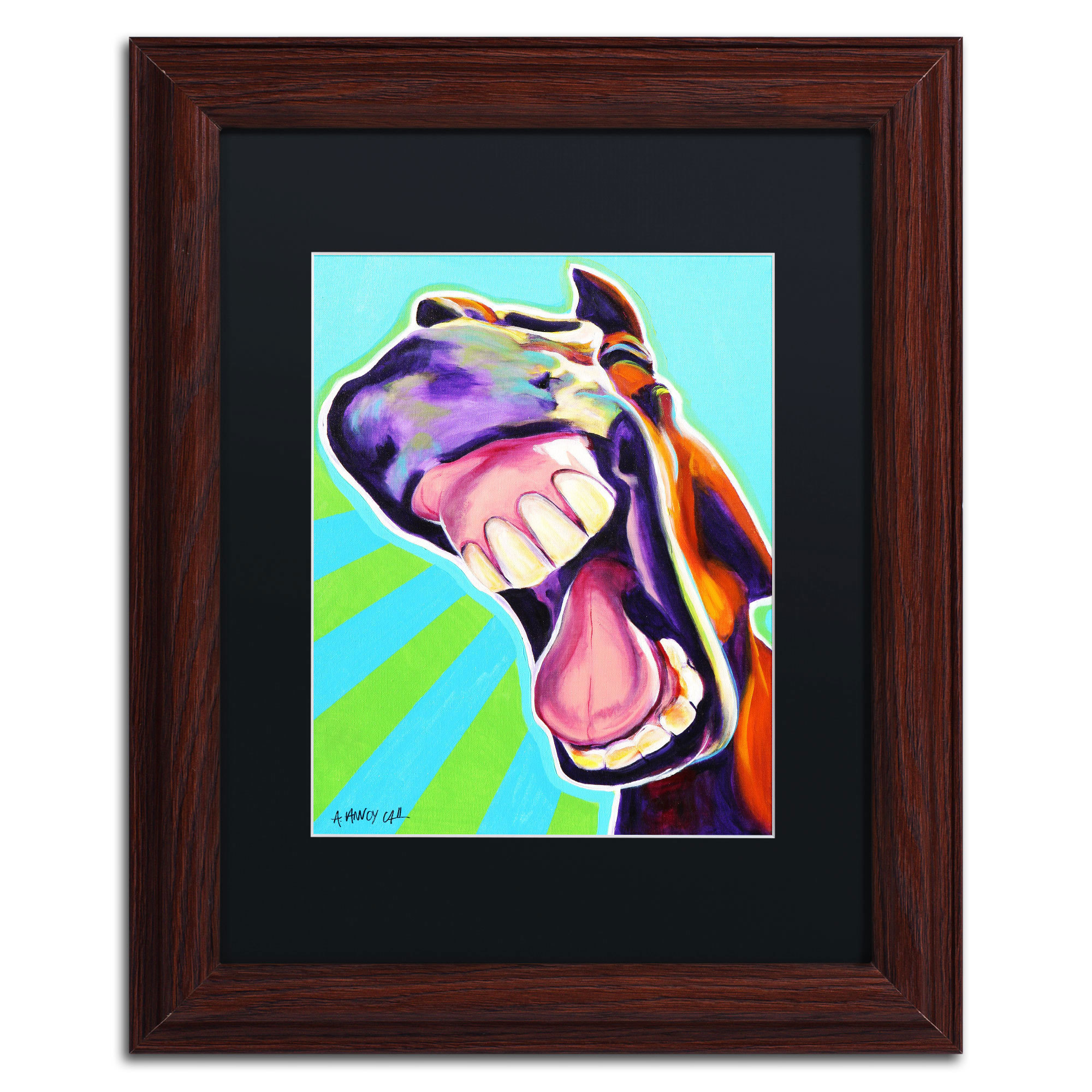 DawgArt Thats A Good One Black Matte, Wood Framed Wall Art