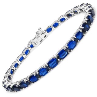 Kyanite Bracelets Find Great Jewelry Deals Ping At Malaika Sterling Silver 17 2 5ct Genuine Kyanite Bracelet