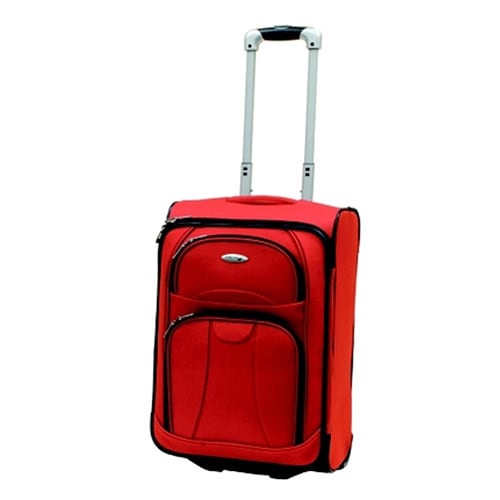 WestJet Navigator Orange 20inch Lightweight Carry On Upright Suitcase