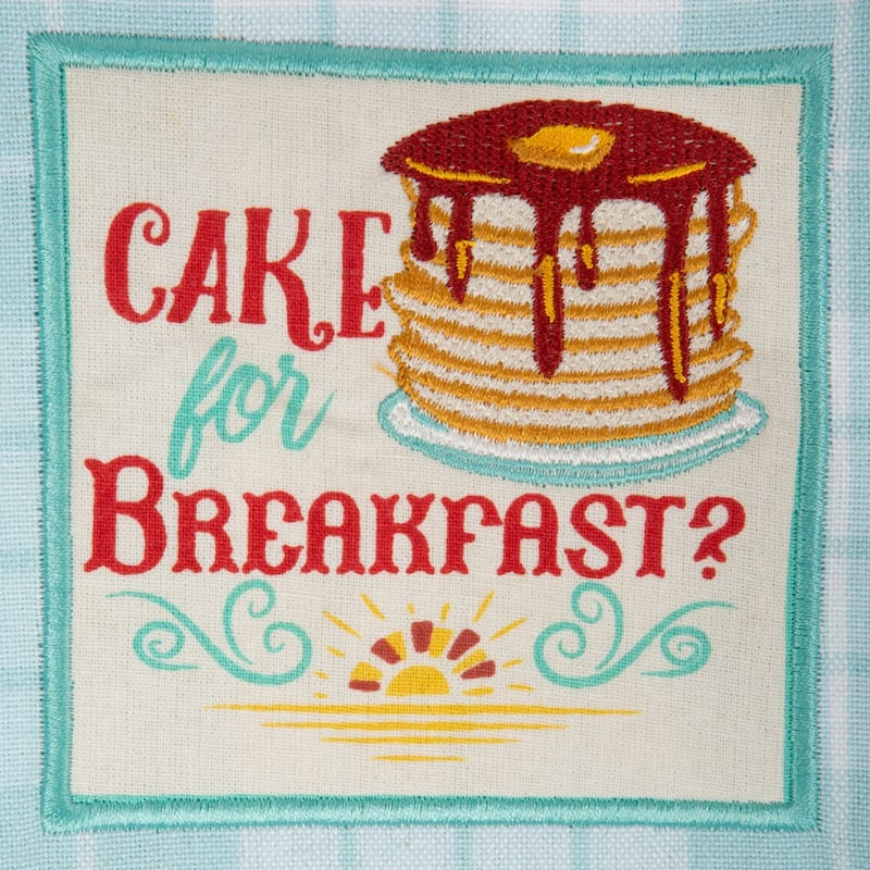 Festive Embroidered Dishtowel Set