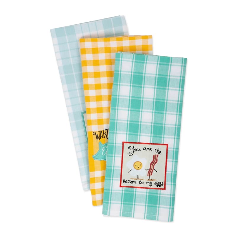 Festive Embroidered Dishtowel Set