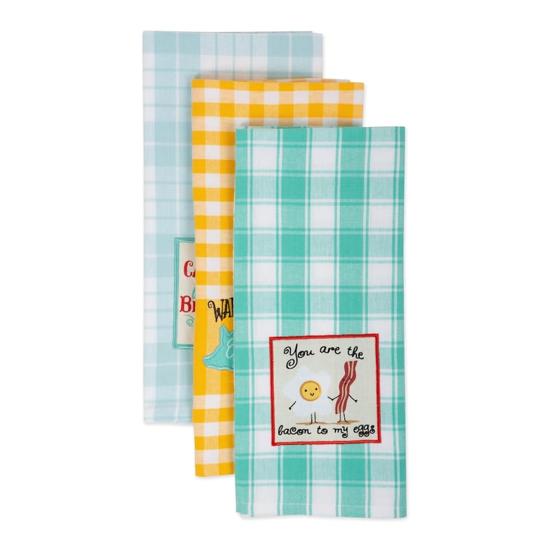 Festive Embroidered Dishtowel Set