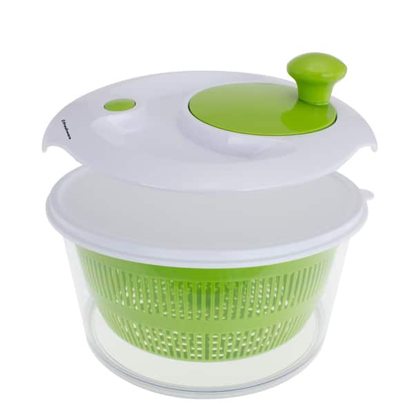  Joined Large Salad Spinner with Storage Lid, Drain