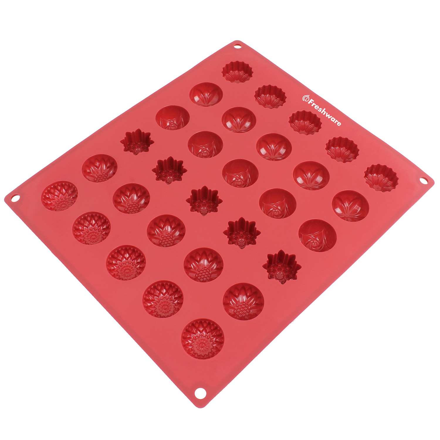 Small Floral Silicone Molds (5 Cavity)