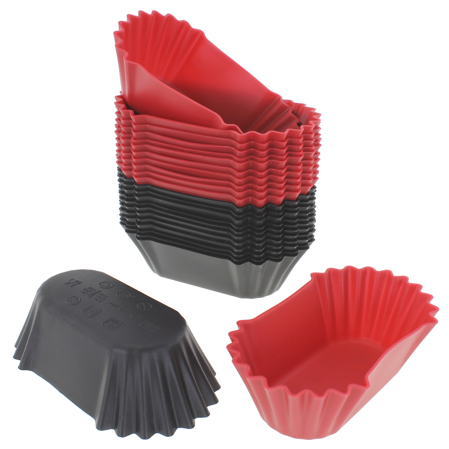 https://ak1.ostkcdn.com/images/products/10480217/Freshware-24-pack-Black-and-Red-Silicone-Jumbo-Rectangle-Round-Reusable-Cupcake-and-Muffin-Baking-Cup-b0c3fdc8-2e0d-4dfb-853f-4ae99c6252a7.jpg