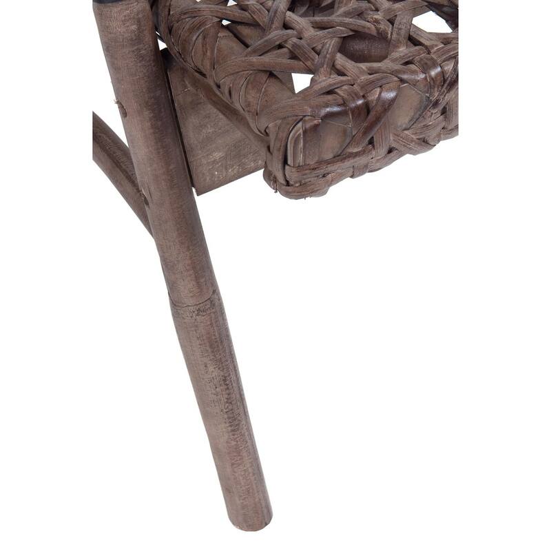 Natural Rattan Wood Handmade Armchair By by East at Main
