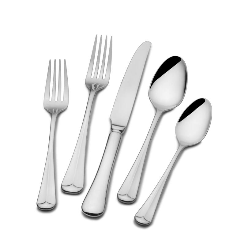 St. James Italian Bistro Flatware 18/ 10 Stainless Steel 65-piece Set (Service for 12)
