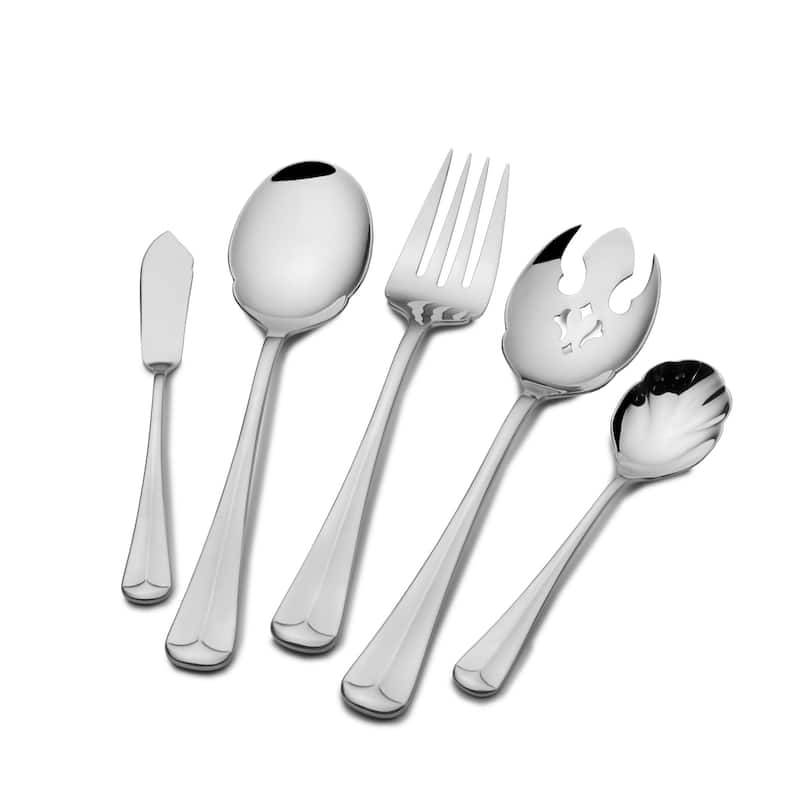 St. James Italian Bistro Flatware 18/ 10 Stainless Steel 65-piece Set (Service for 12)