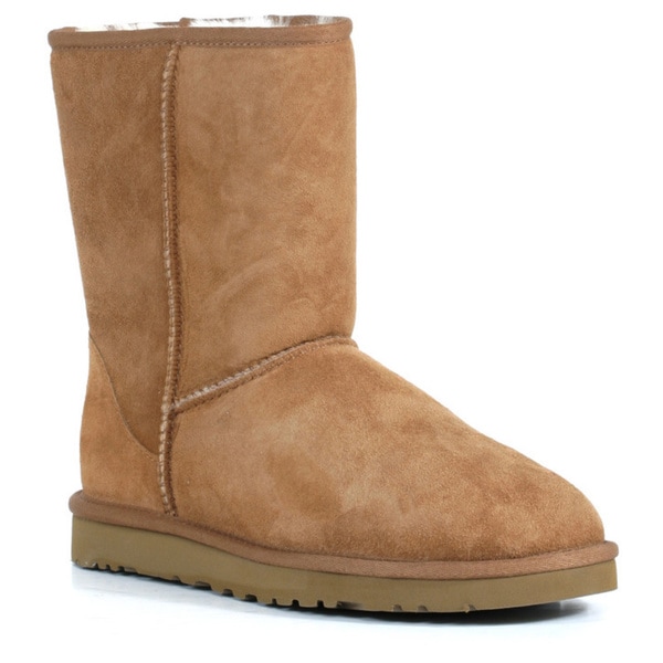 Shop Ugg Women's Chestnut Classic Short Boots - Free Shipping Today ...