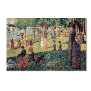 Georges Seurat 'Study on La Grande Jatte' Canvas Art - Multi - Bed Bath ...