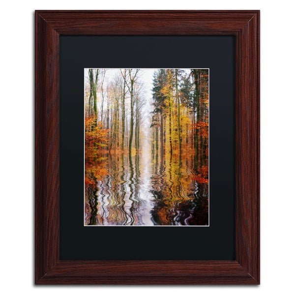 Philippe Sainte Laudy Higher Ground Black Matte, Wood Framed Wall