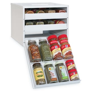 Classic SpiceStack 24 bottle Spice Organizer with Universal Drawers