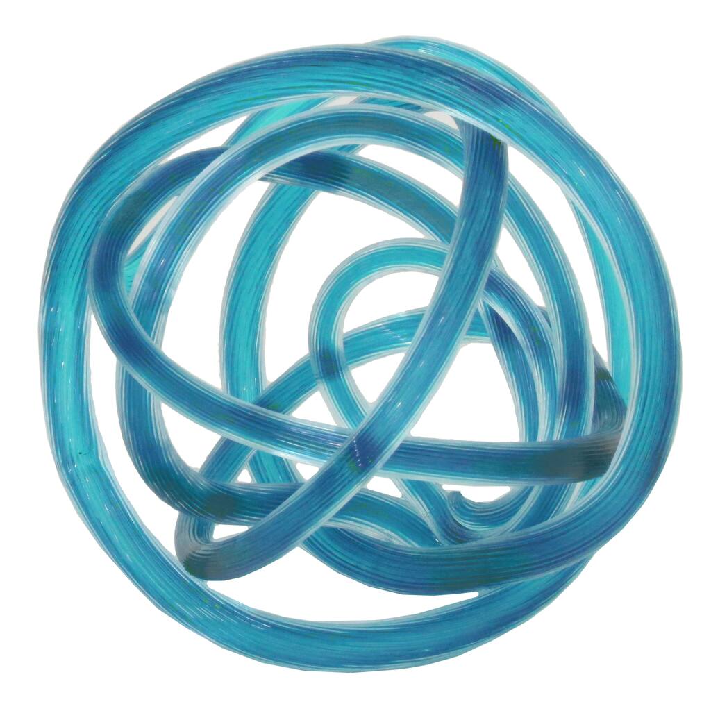 Large Glass Knot Decoration