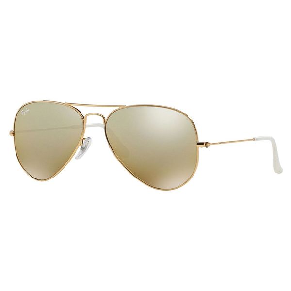 Ray-Ban Men's RB3025 Gold Metal Pilot Sunglasses - Free Shipping Today ...