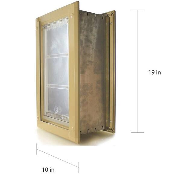 Shop Endura Flap Single Flap Pet Door For Walls Free Shipping