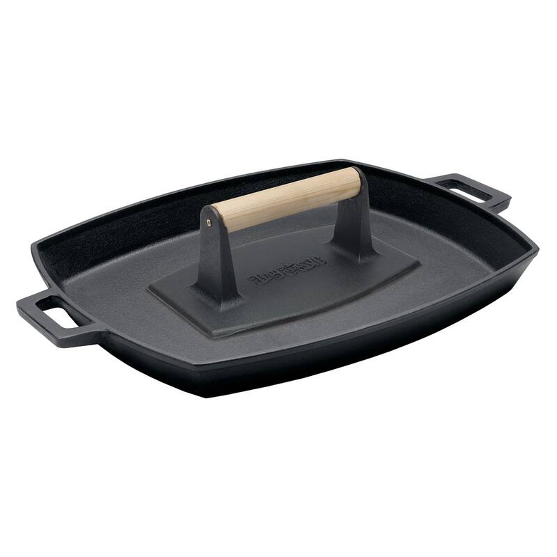Bayou Classic® 14-in Shallow Pan & Press