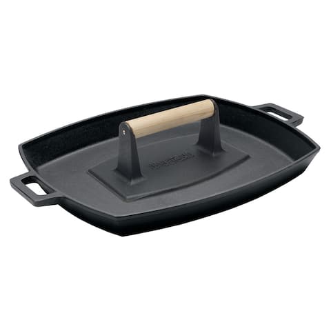 Bayou Classic® 14-in Shallow Pan & Press