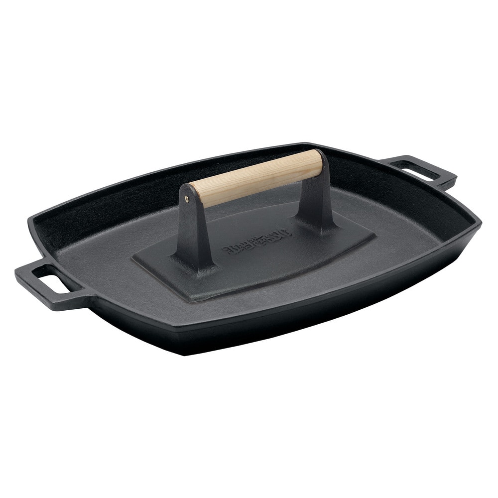 Bayou Classic® 14-in Shallow Pan & Press