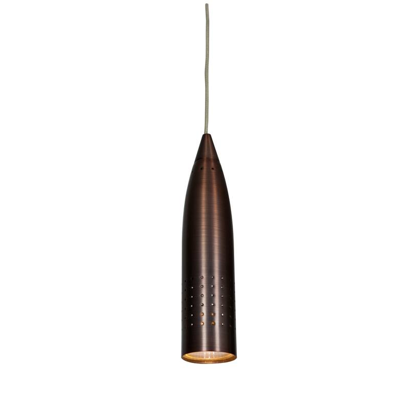 Odyssey LED Bullet Bronze Pendant - Bronze