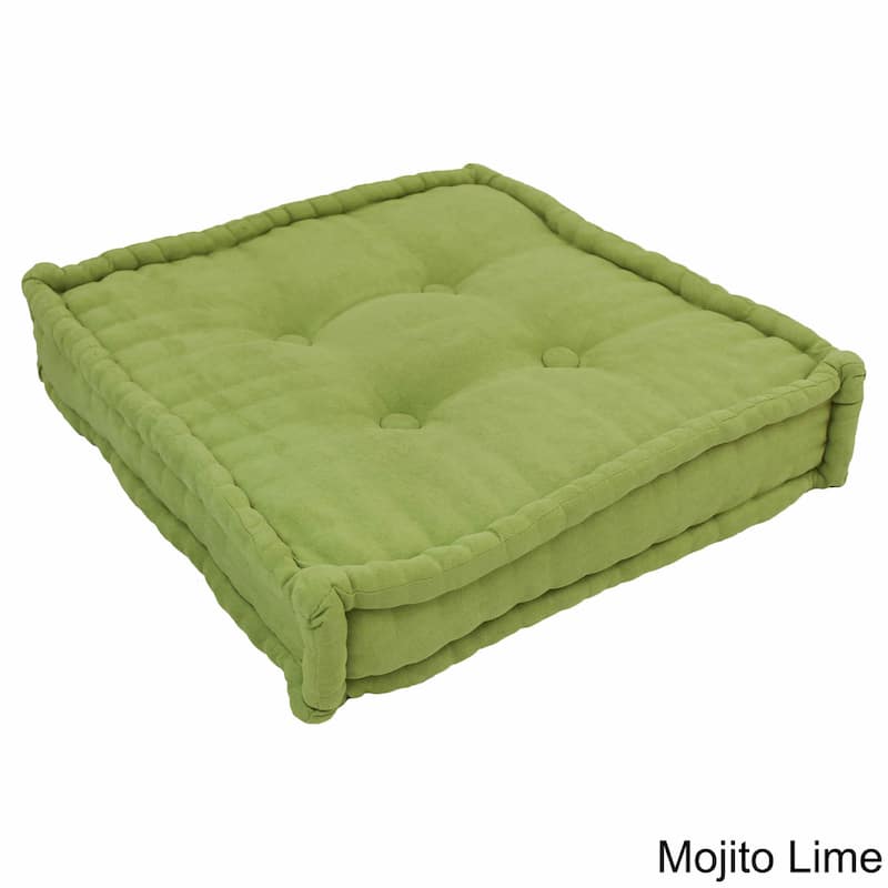 20-inch Microsuede Tufted Floor Pillow