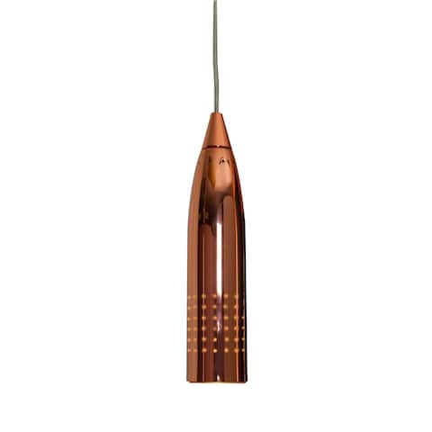 Access Lighting Odyssey LED Bullet Rose Gold Pendant