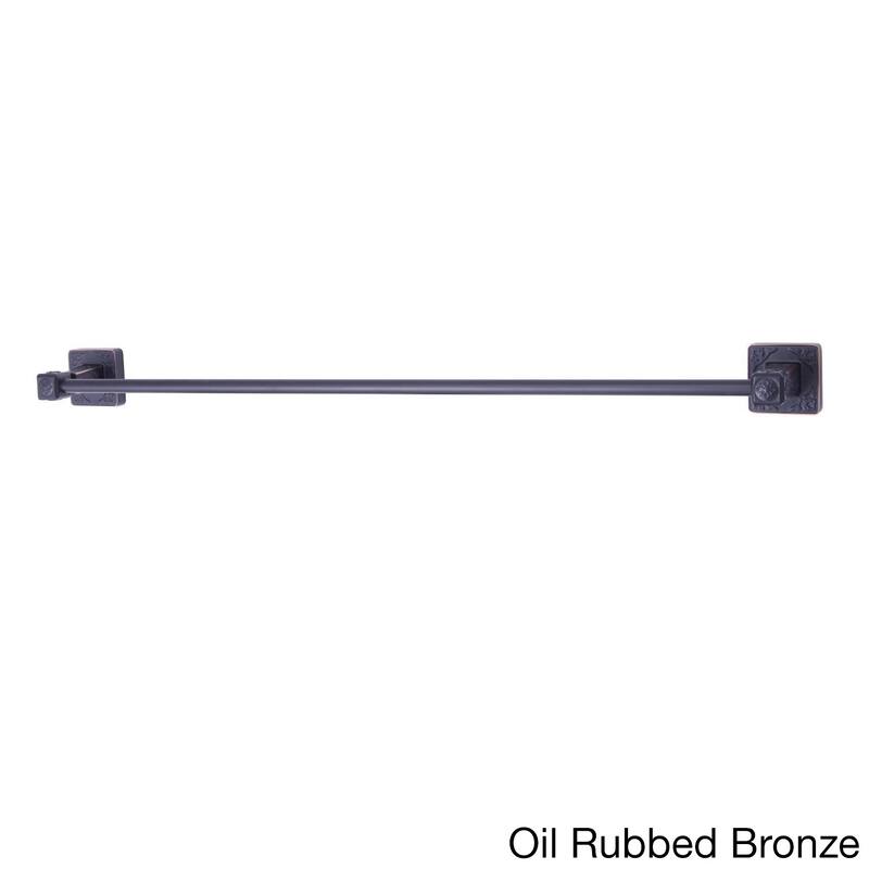 Dyconn Faucet Reno Series Classic Euro Design 24-inch Towel Bar - Rubbed/Bronze Finish - Bath Hardware Sets - N/A - Wall Mounted